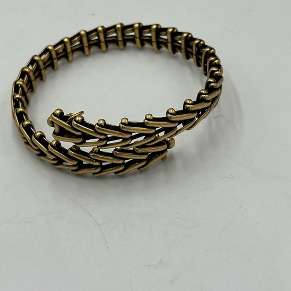 ALEXAND ANI Gypsy Wrap Bracelet Vintage 66 Retired Rafaelian Gold Finish - Picture 8 of 13